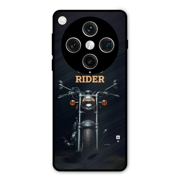 Classic RIder Metal Back Case for Oppo Find X8 Pro
