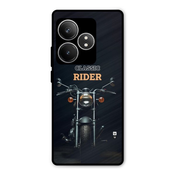Classic RIder Metal Back Case for Realme GT 6T
