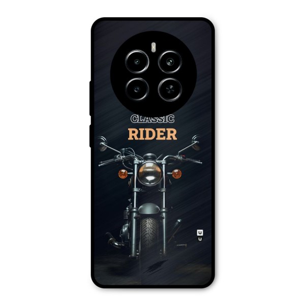 Classic RIder Metal Back Case for Realme P1