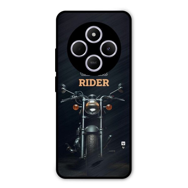Classic RIder Metal Back Case for Redmi A4