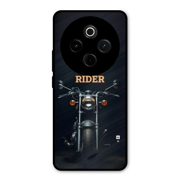 Classic RIder Metal Back Case for Vivo T4