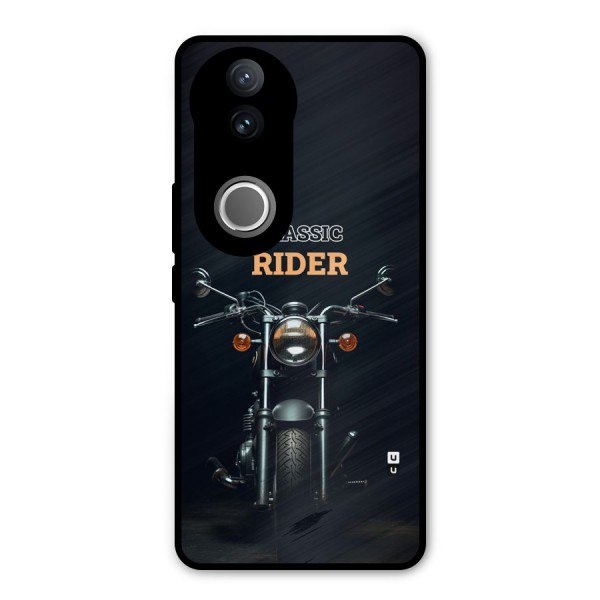 Classic RIder Metal Back Case for Vivo V50e