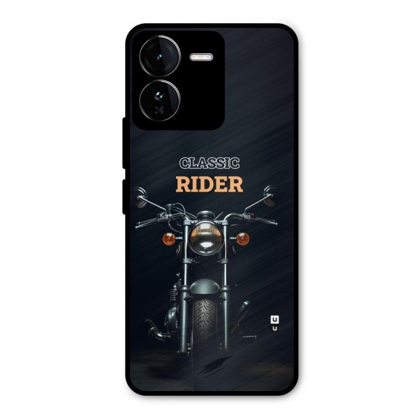 Classic RIder Metal Back Case for iQOO Z9