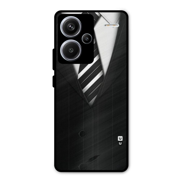 Classic Ready Suit Metal Back Case for Redmi Note 13 Pro Plus