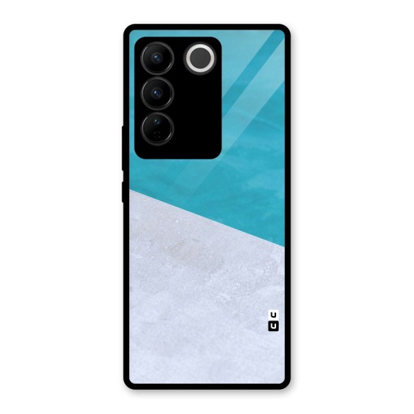 Classic Rug Design Glass Back Case for Vivo V27 Pro