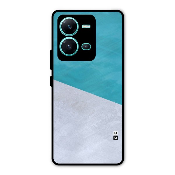 Classic Rug Design Metal Back Case for Vivo V25