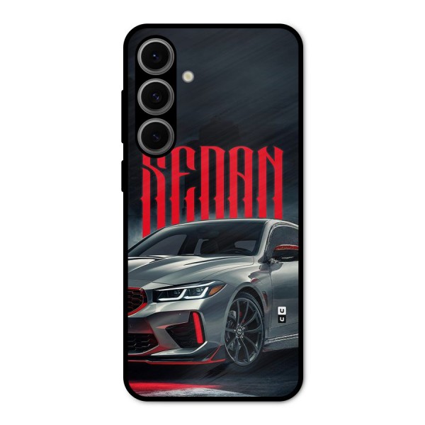 Classic Sedan Metal Back Case for Galaxy S24 FE