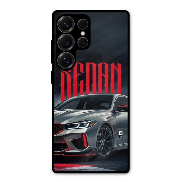 Classic Sedan Metal Back Case for Galaxy S25 Ultra