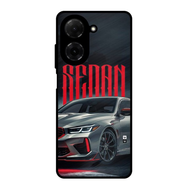 Classic Sedan Metal Back Case for Poco C71
