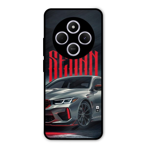 Classic Sedan Metal Back Case for Poco C75 5G