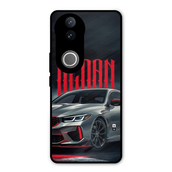 Classic Sedan Metal Back Case for Vivo V50e