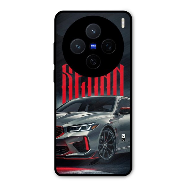 Classic Sedan Metal Back Case for Vivo X200