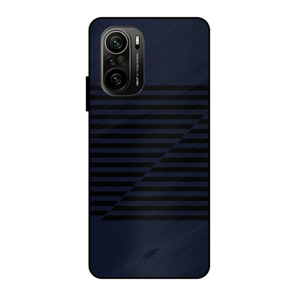 Classic Stripes Cut Metal Back Case for Mi 11X Pro