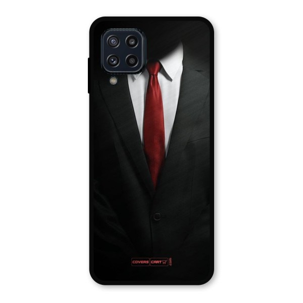 Classic Suit Metal Back Case for Galaxy M32