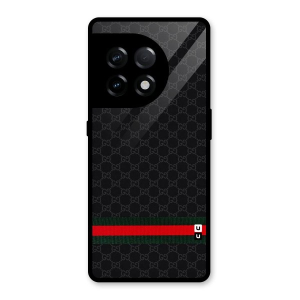 Classiest Of All Glass Back Case for OnePlus 11R