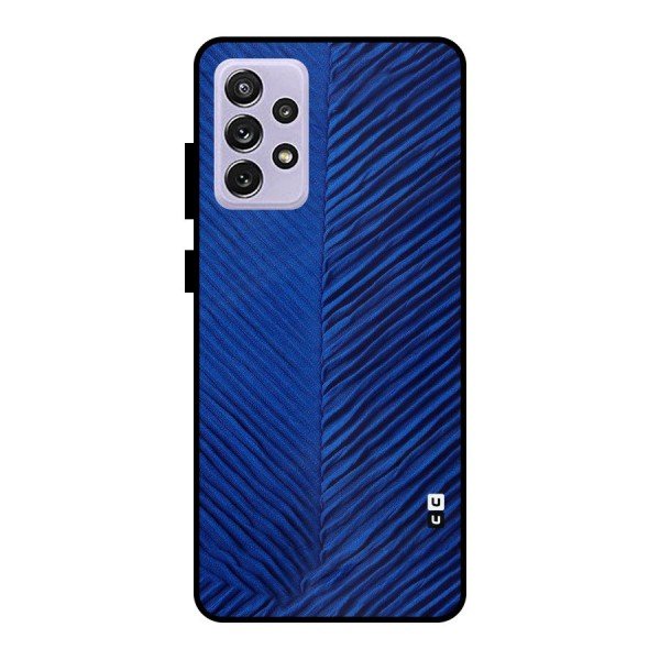 Classy Blues Metal Back Case for Galaxy A72