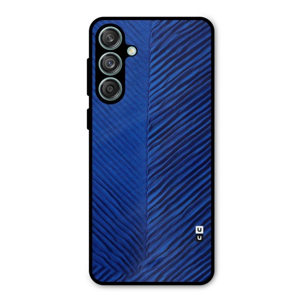 Classy Blues Metal Back Case for Galaxy M55 5G