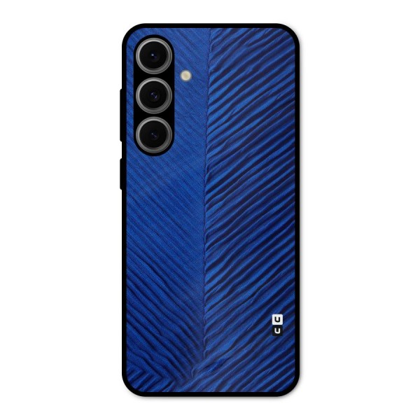 Classy Blues Metal Back Case for Galaxy S24 FE