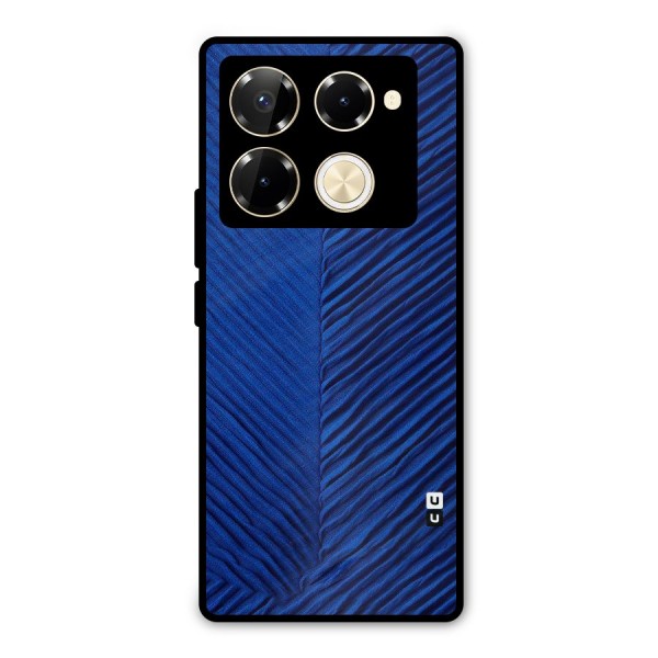 Classy Blues Metal Back Case for Infinix Note 40 Pro Plus