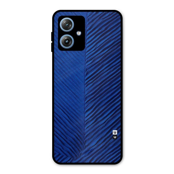 Classy Blues Metal Back Case for Moto G54