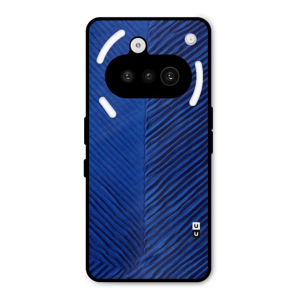 Classy Blues Metal Back Case for Nothing Phone 3a