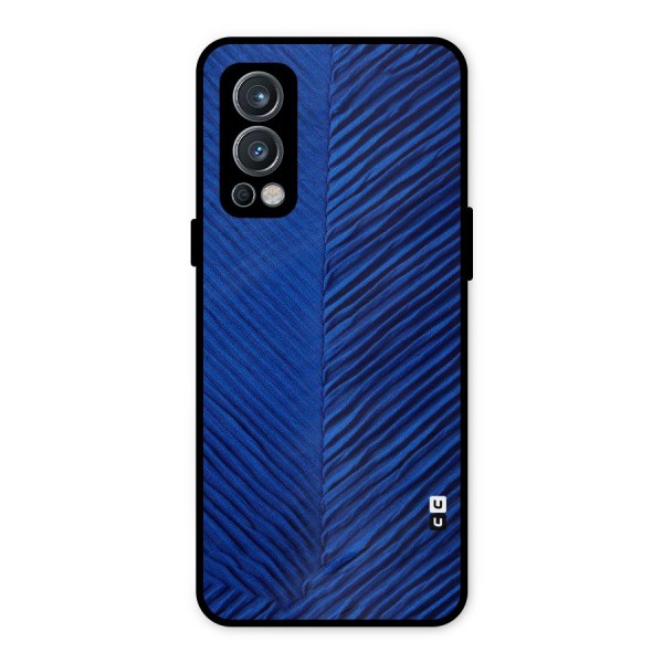 Classy Blues Metal Back Case for OnePlus Nord 2 5G