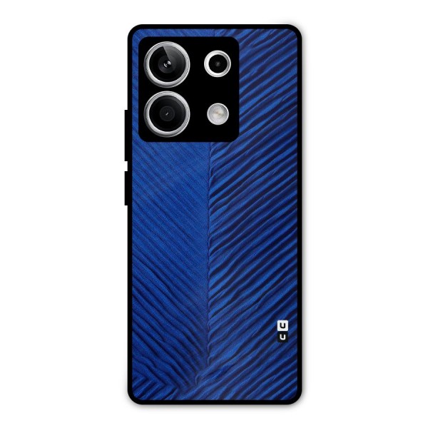 Classy Blues Metal Back Case for Redmi Note 13 5G