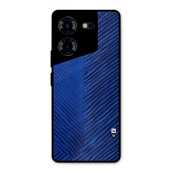 Classy Blues Metal Back Case for Tecno Pova 5 Pro 5G