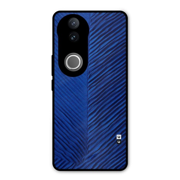 Classy Blues Metal Back Case for Vivo V50e