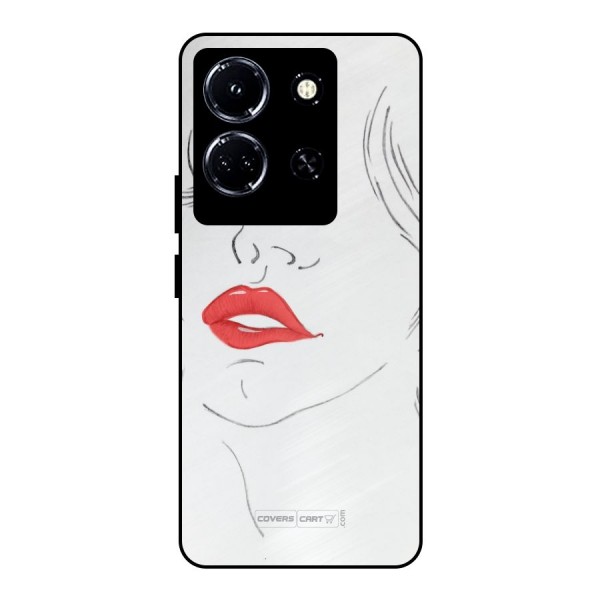 Classy Girl Metal Back Case for Infinix Note 30 5G