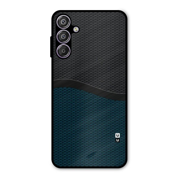 Classy Rugged Bicolor Metal Back Case for Galaxy M15