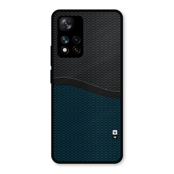 Classy Rugged Bicolor Metal Back Case for Xiaomi 11i Hypercharge 5G