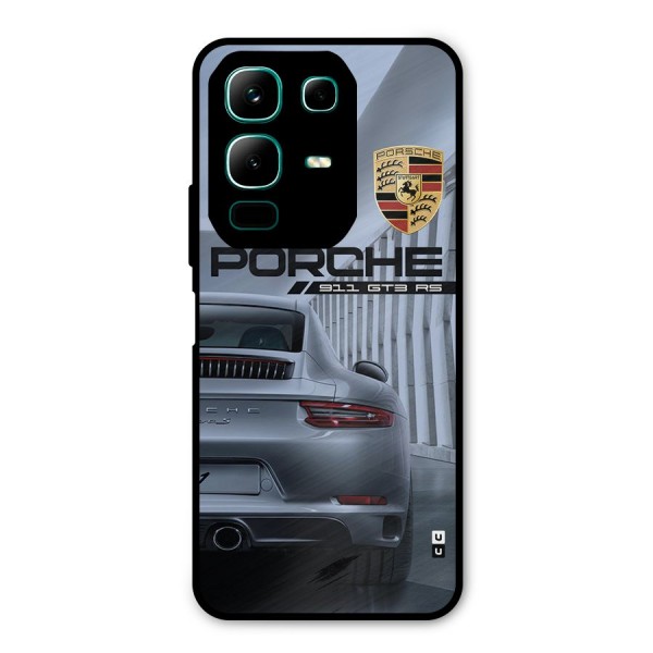 Classy Supercar Metal Back Case for Infinix Note 50x