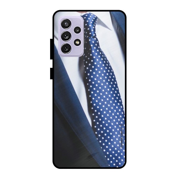 Classy Tie Metal Back Case for Galaxy A72