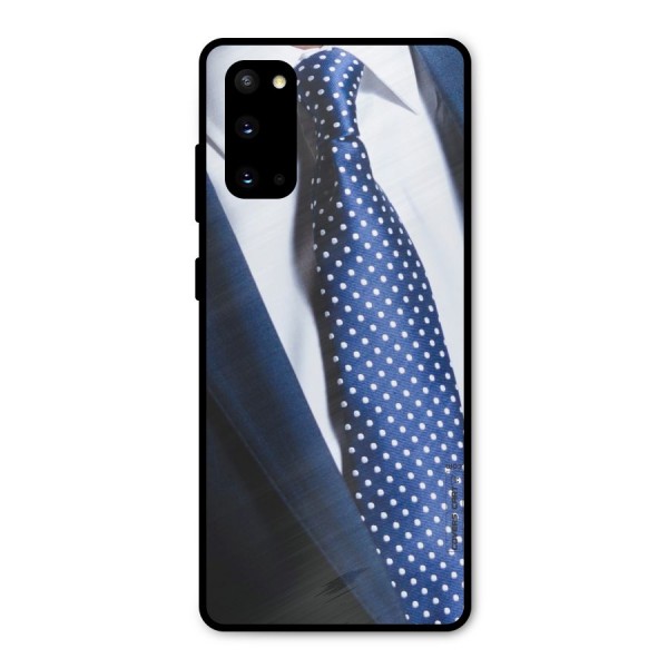 Classy Tie Metal Back Case for Galaxy S20