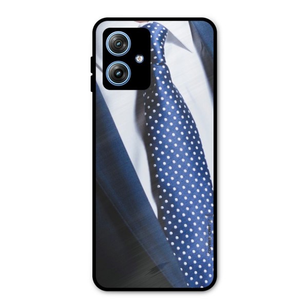 Classy Tie Metal Back Case for Moto G54