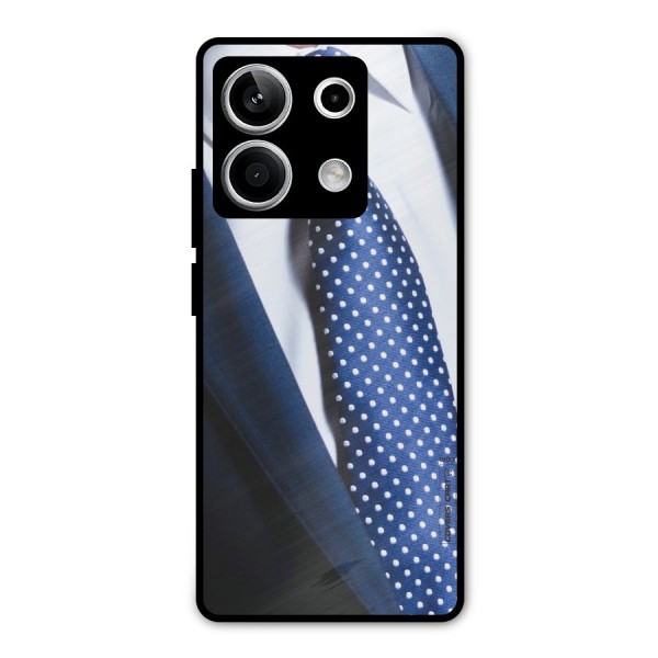 Classy Tie Metal Back Case for Redmi Note 13 5G