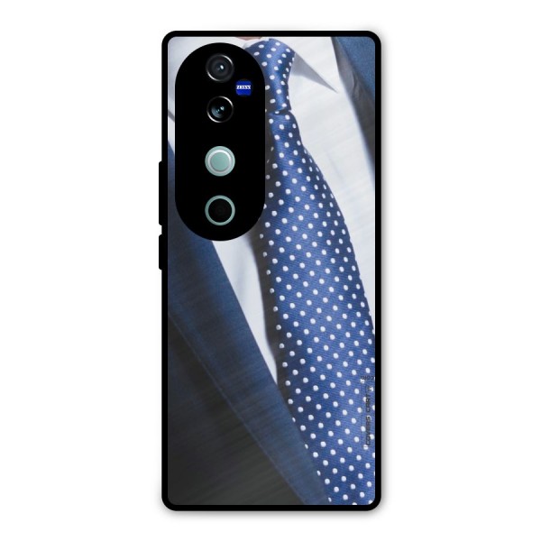 Classy Tie Metal Back Case for Vivo V40