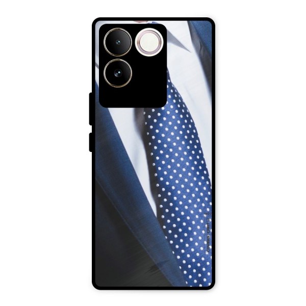 Classy Tie Metal Back Case for iQOO Z7 Pro