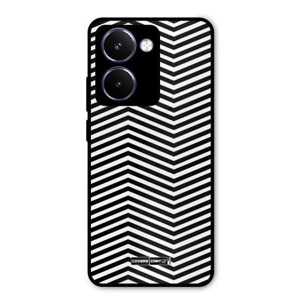 Classy Zig Zag Metal Back Case for Realme P3 Ultra