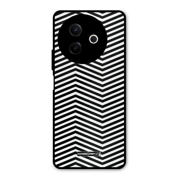 Classy Zig Zag Metal Back Case for Vivo Y39