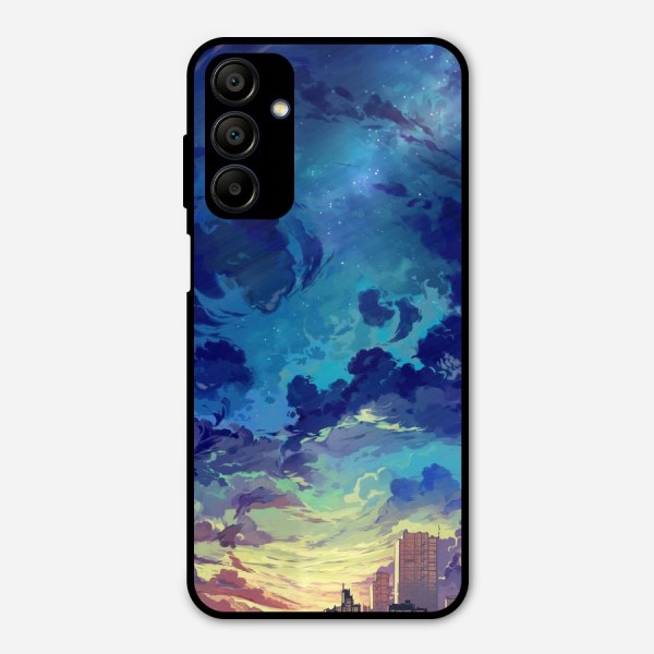 Cloud Art Metal Back Case for Galaxy A15 5G