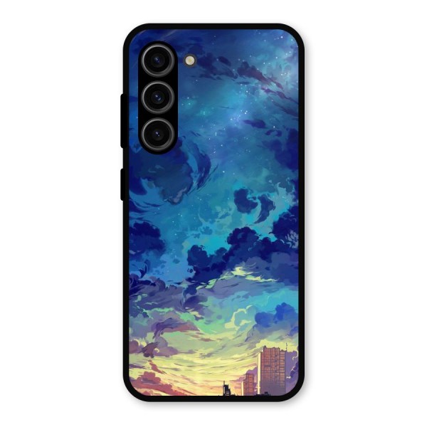 Cloud Art Metal Back Case for Galaxy S23