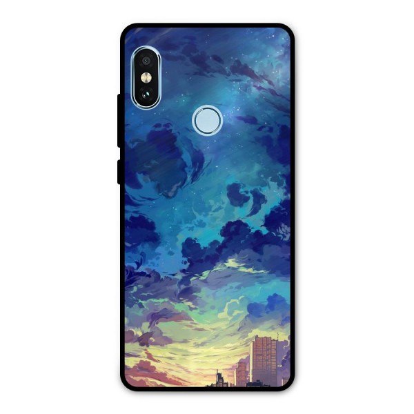 Cloud Art Metal Back Case for Redmi Note 5 Pro
