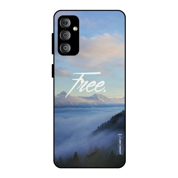 Cloudy Free Metal Back Case for Galaxy F23