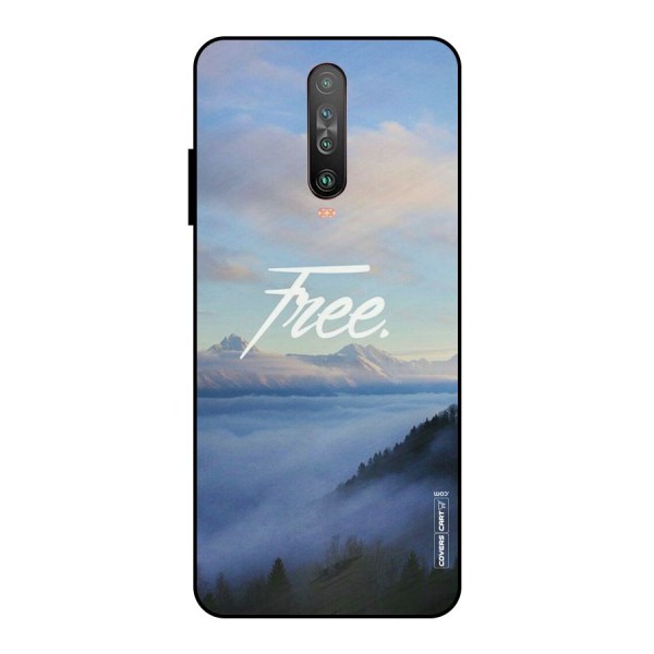 Cloudy Free Metal Back Case for Poco X2