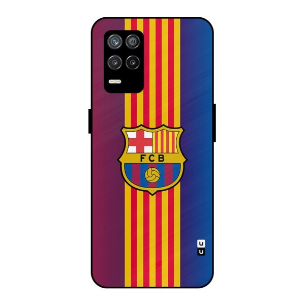 Club Barcelona Metal Back Case for Realme 9 5G