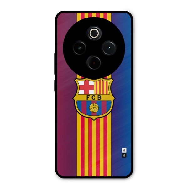 Club Barcelona Metal Back Case for Vivo T4