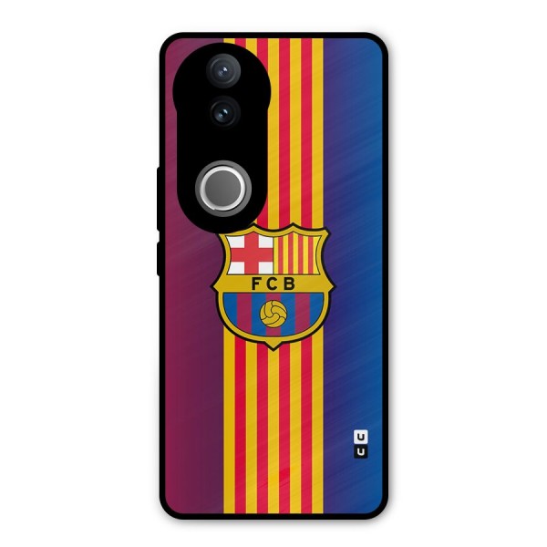Club Barcelona Metal Back Case for Vivo V50e