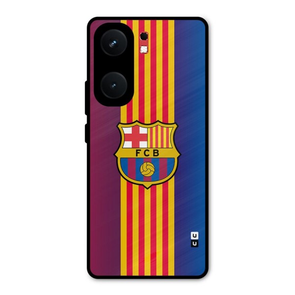 Club Barcelona Metal Back Case for iQOO Neo 9 Pro
